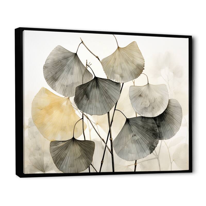 Designart "Asian Art Pansies Flowers III" Asian Framed Wall Art Prints